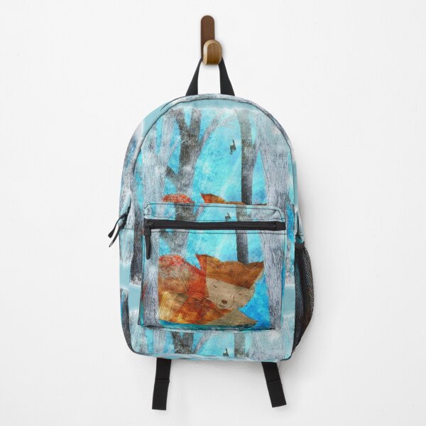 Item preview, little fox in the winter woods designed and sold by studioMoSa.
