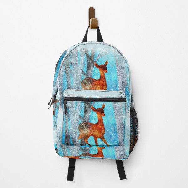 Item preview, little deer in the winter woods designed and sold by studioMoSa.
