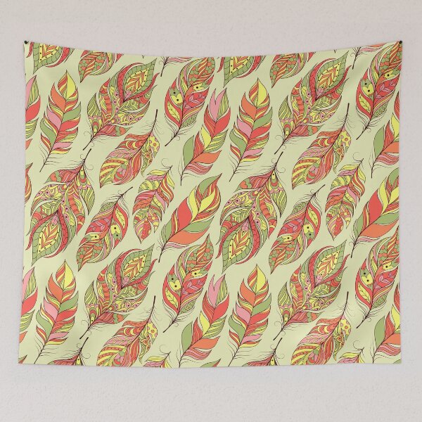 Item preview, Tribal Boho Indian Feathers designed and sold by Vector Scout Lab.