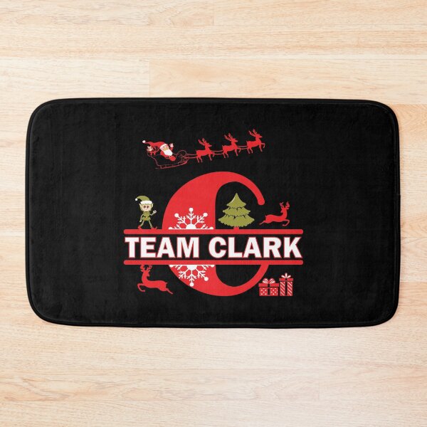 Item preview, Team Clark Surname Family Last Name Holiday Gift graphic designed and sold by Grabitees.