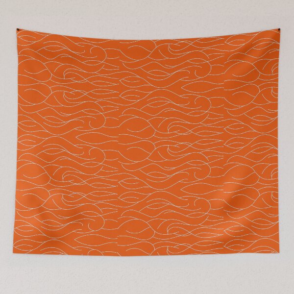 Item preview, Halloween waves design designed and sold by SILVERAPPLE.