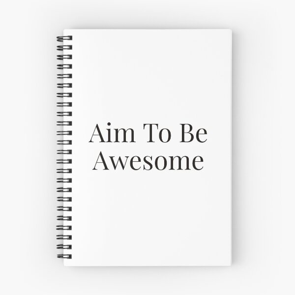 Item preview, Aim To Be Awesome designed and sold by Ayadsan.