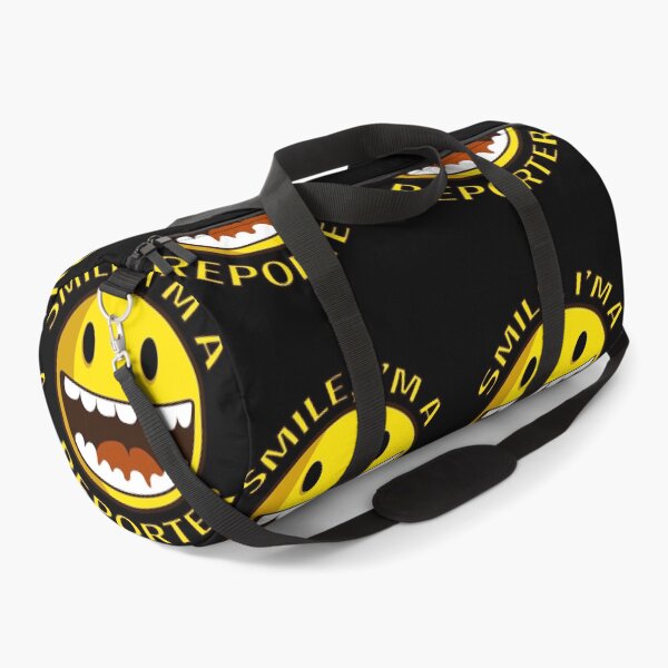 Item preview, Smile Im A Reporter Cartoon Smiley designed and sold by jacks-tees.