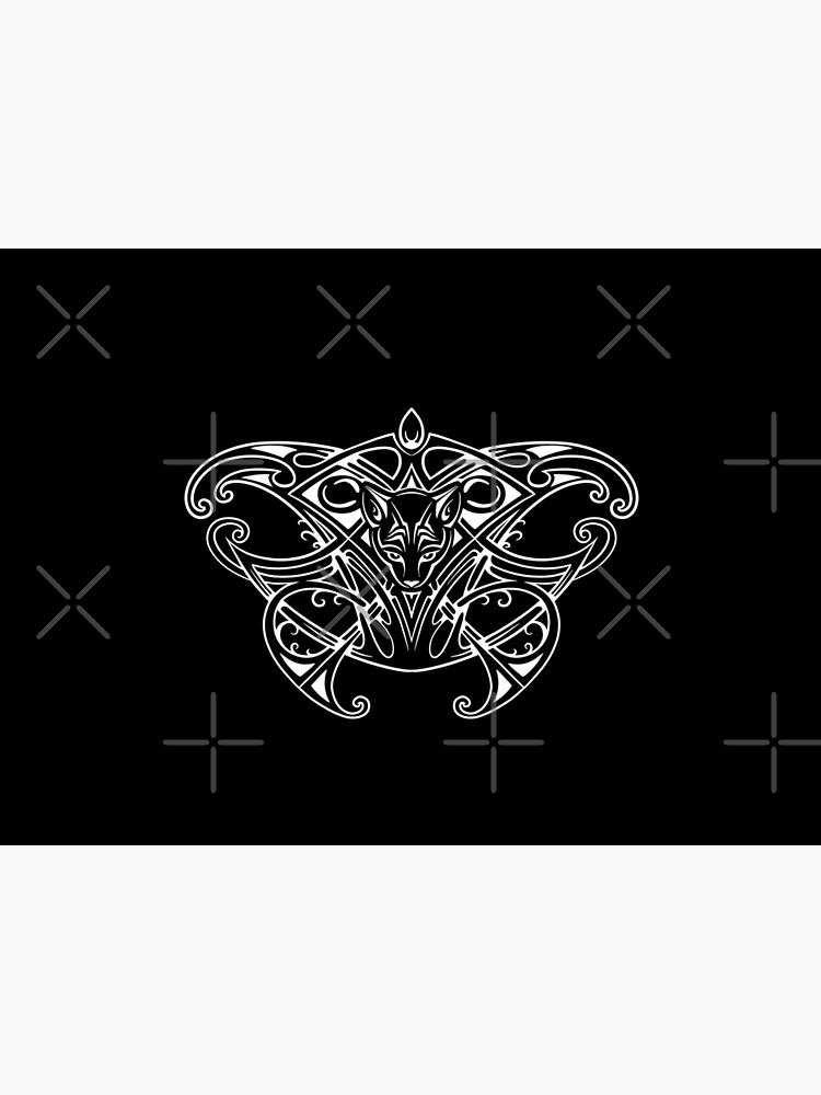 Tribal Cat Tattoo Design by Neonyx2020