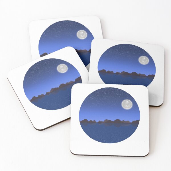 Item preview, aesthetic night-time ocean horizon designed and sold by Ben2128.