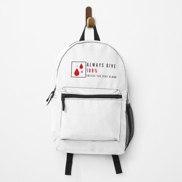 Item preview, Always Give 100%, Unless You Give Blood.V1 designed and sold by Nxt-Lvl-Awesome.