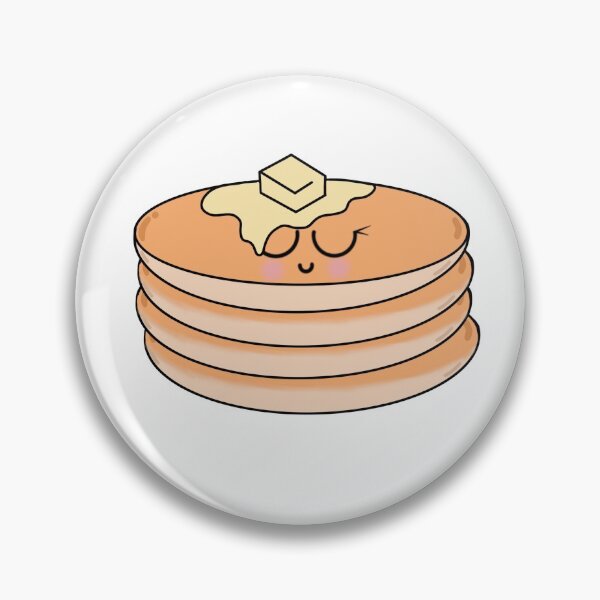 Item preview, Sleepy pancake stack design designed and sold by StickORTreatsRB.
