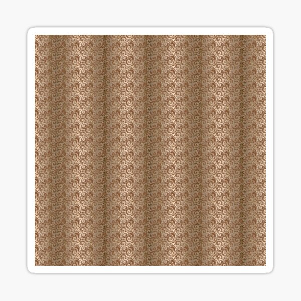 Item preview, abstract decorative cute pattern on brown background designed and sold by ErhanArt.