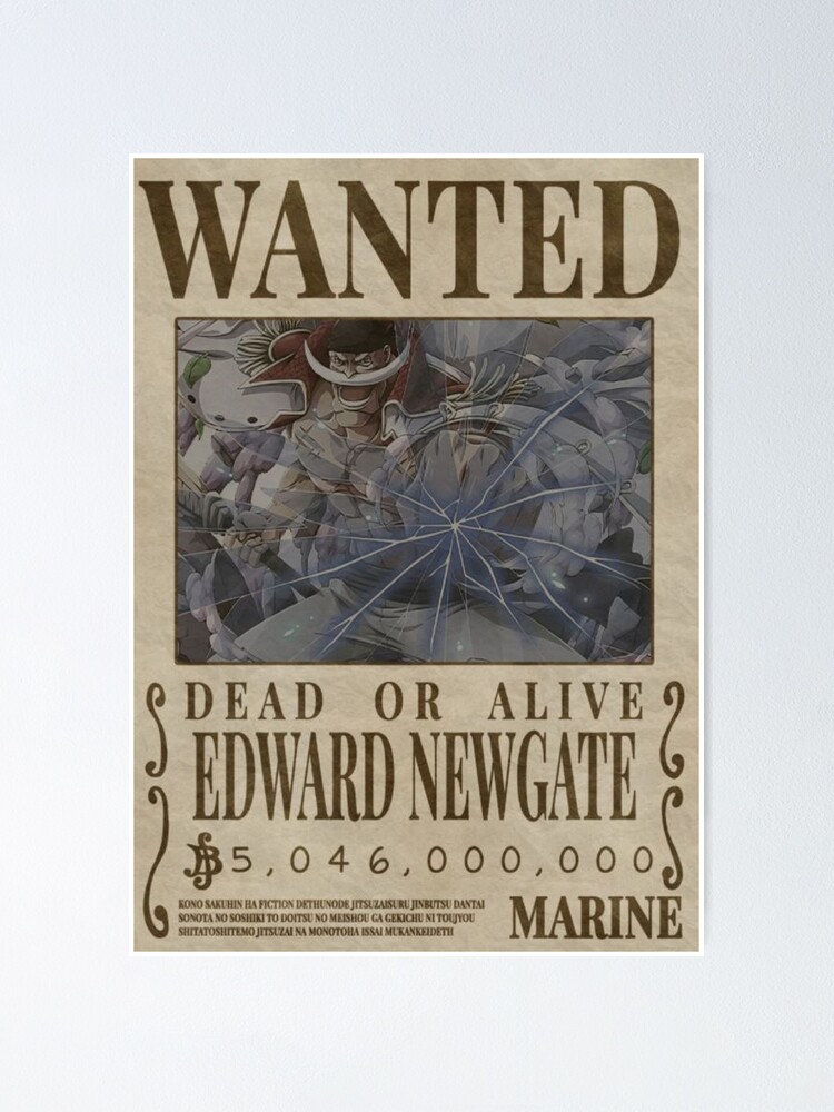 Edward Newgate White Beard Poster By Itemselling Redbubble