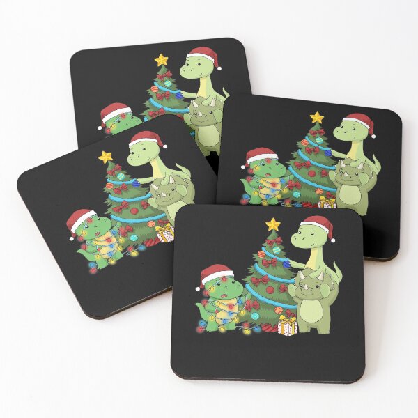 Item preview, Christmas Dinosaur Shirt Kids Christmas Tree Tshirt Dino designed and sold by DSWShirts.