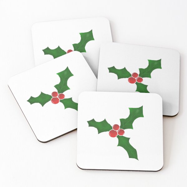 Item preview, Christmas Holly Design designed and sold by ArtByTomRigby.