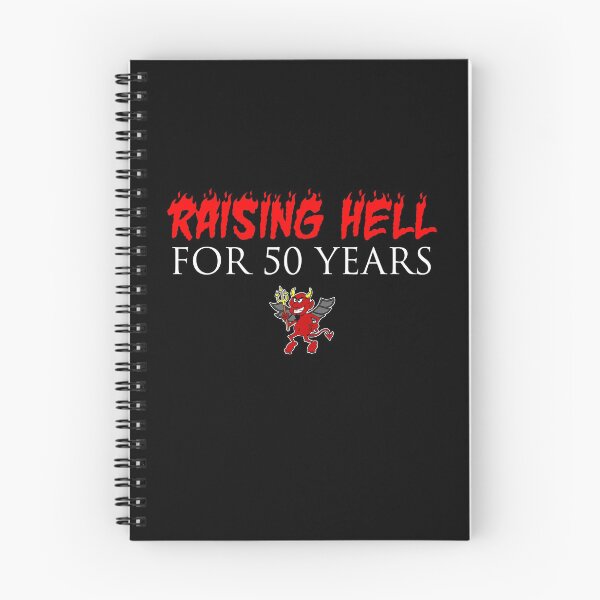 Item preview, Raising Hell 50 Years Devil Cartoon designed and sold by jaycartoonist.