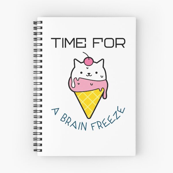 Item preview, It's time for a brain FREEZE designed and sold by malkhteb.