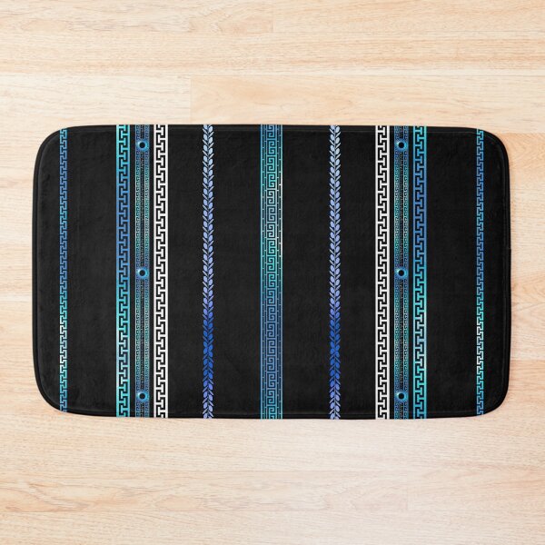 Item preview, Mati Evil Eye Greek Key Stripes Pattern designed and sold by Yiorgos Designs.