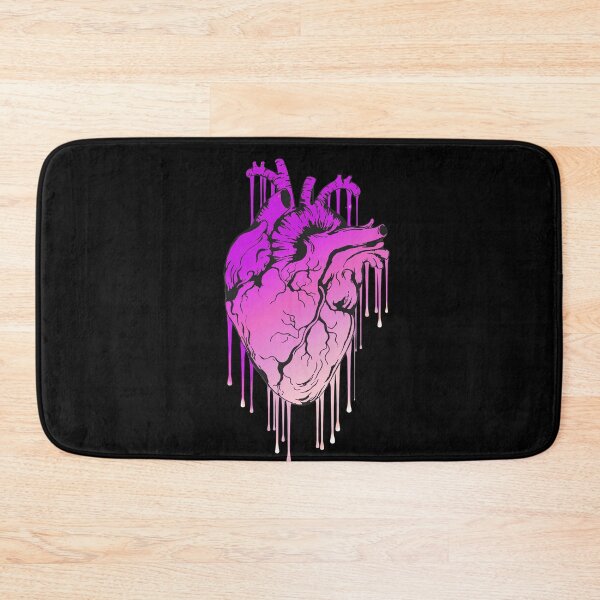 Item preview, Pink Raimbow painting Heart Human Anatomy designed and sold by Collagedream.