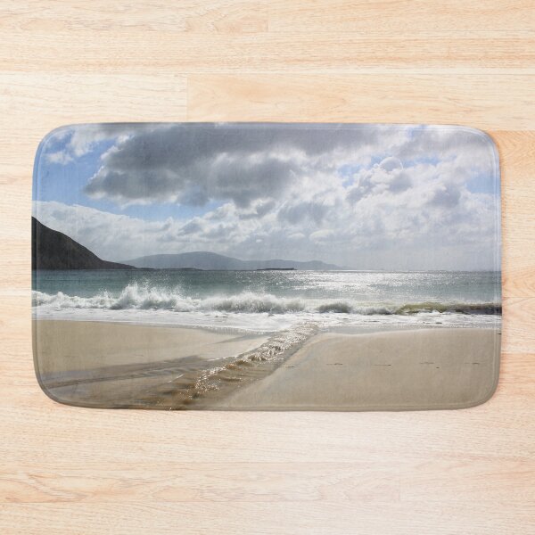Item preview, Beautiful view on the ocean and rocks from sandy beach in Ireland designed and sold by schtroumpf2510.