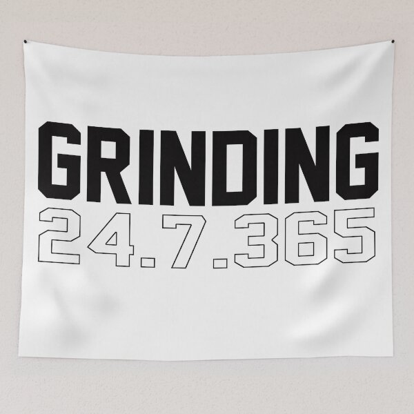 Item preview, Grinding 24/7 365 Days designed and sold by T-shirt-Designs.