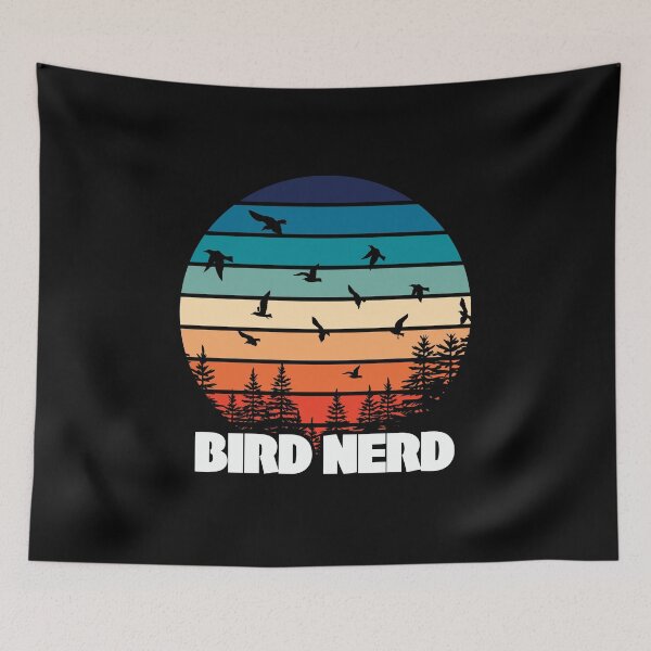 Aperçu de l'œuvre Twitcher Bird Nerd créée et vendue par kudostees.