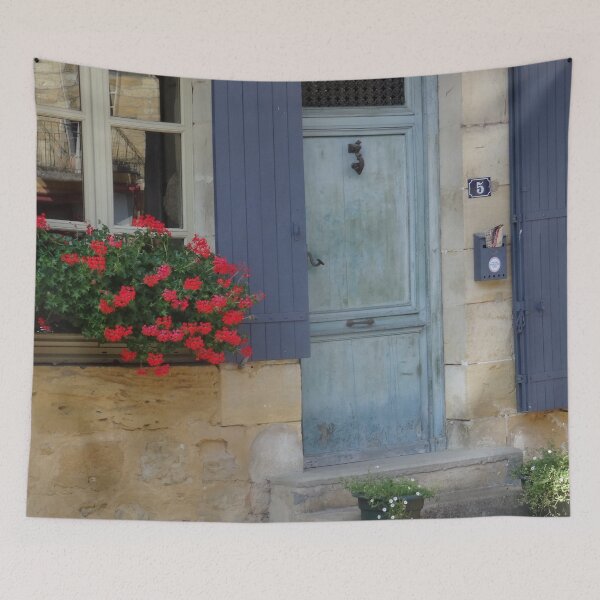 Item preview, French village house entrance, Dordogne, France designed and sold by JellyBeenzz.