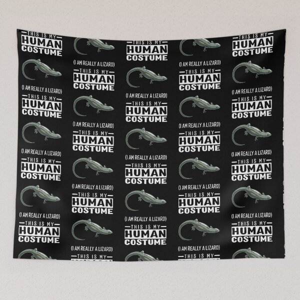 Item preview, This Is My Human Costume I'm Really A Lizard Funny Halloween designed and sold by fatamyfan1.