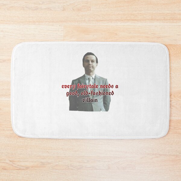 Item preview, Moriarty Good Old-Fashioned Villain Quote Sherlock designed and sold by poetryartworm.