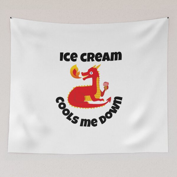 Item preview, Ice cream cools me down designed and sold by malkhteb.