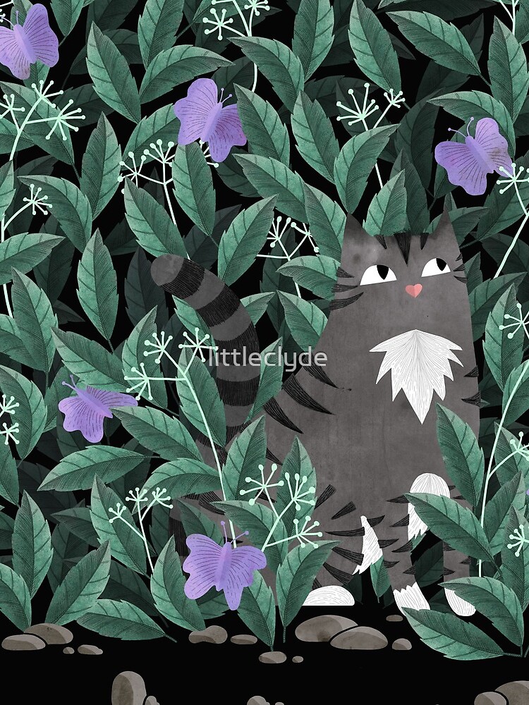 Butterfly Garden (Lavender Butterfly Version) by littleclyde