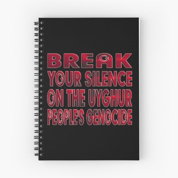 Item preview, BREAK YOUR SILENCE ON THE UYGHUR PEOPLE'S GENOCIDE designed and sold by Ralek.