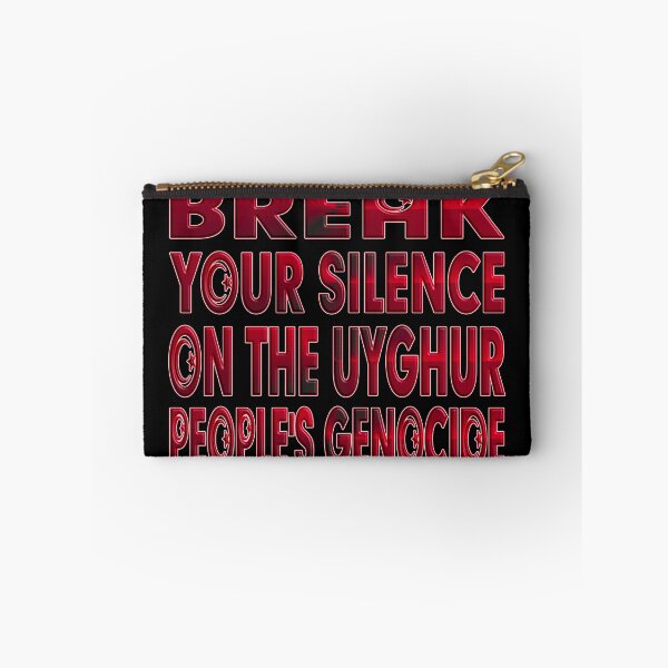 Item preview, BREAK YOUR SILENCE ON THE UYGHUR PEOPLE'S GENOCIDE designed and sold by Ralek.