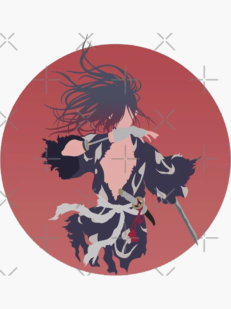 Hyakkimaru Dororo Anime Sticker for Sale by Animeager