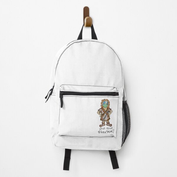 Item preview, Facemasks and Freedom - funny cartoon Scotland character in a kilt designed and sold by Canvasvendetta.