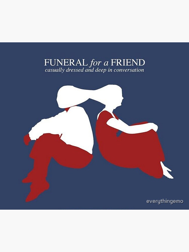 "Funeral For A Friend - Casually Dressed & Deep In Conversation ...