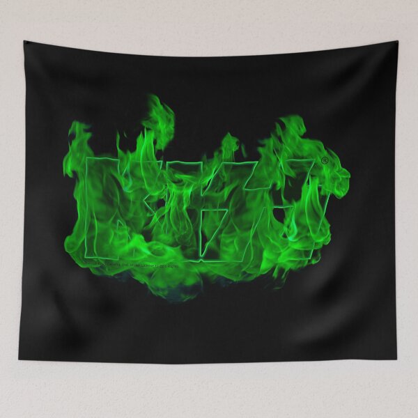 Item preview, Kiss Band Green Fire Logo  designed and sold by designminimal.
