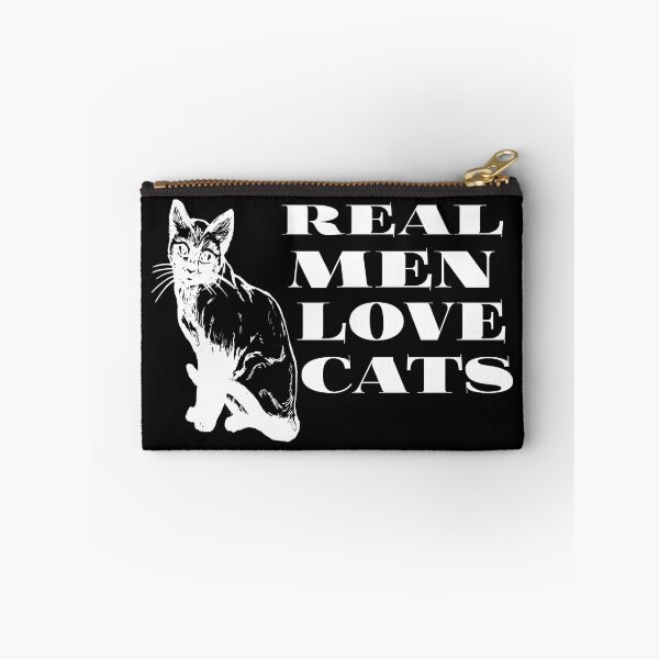 Item preview, REAL MEN LOVE CATS. designed and sold by leicha.