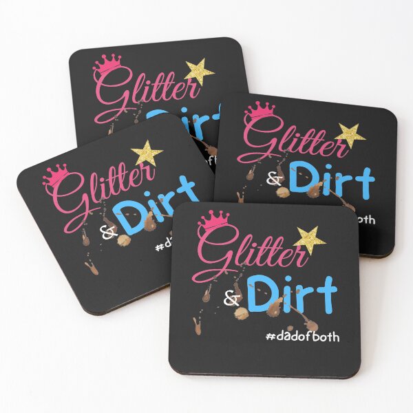 Item preview, Glitter and dirt Dad of both designed and sold by Mommaspouch.