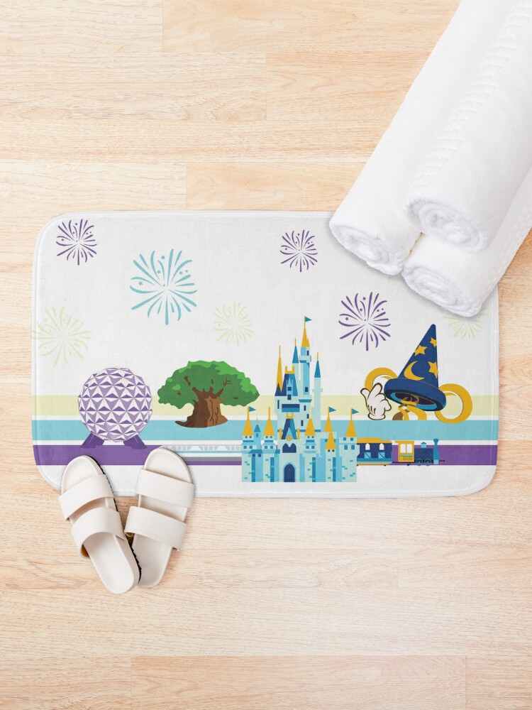 Magical Pattern Bath Mat for Sale by themouselets