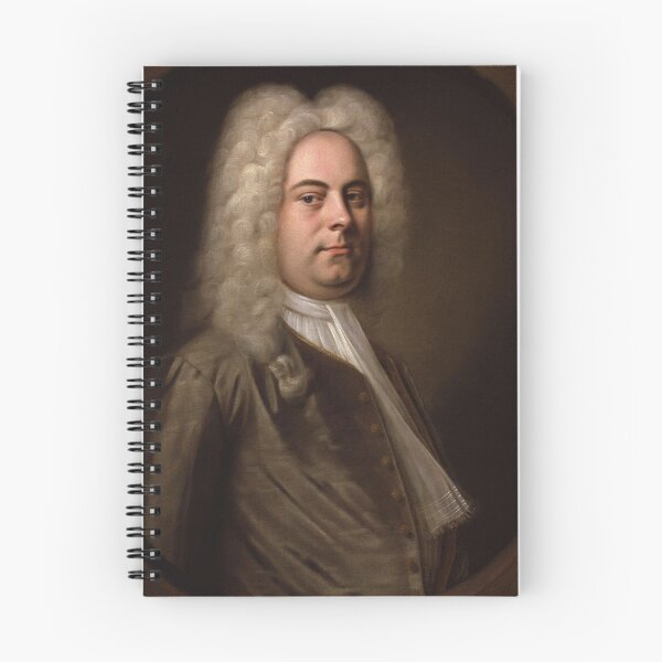 Item preview, Portrait of the great composer Handel designed and sold by Vintage Designs +.