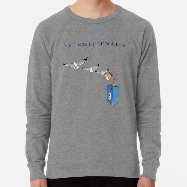 A Flock of Seagulls Band Graphic Lightweight Sweatshirt