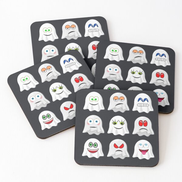Item preview, Funny cute ghosts designed and sold by RedManzanas.