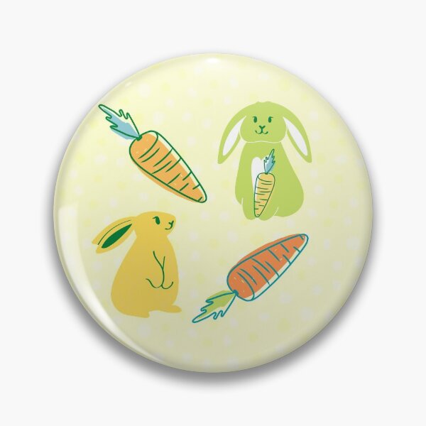 Item preview, Cute Carrot and Bunny Pattern designed and sold by Lolas-Creations.