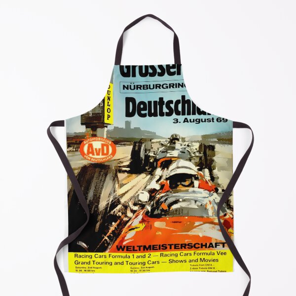 Artikelvorschau, Großer Preis von Deutschland Poster – Classic German Grand Prix Art entworfen und verkauft von Road To Track.