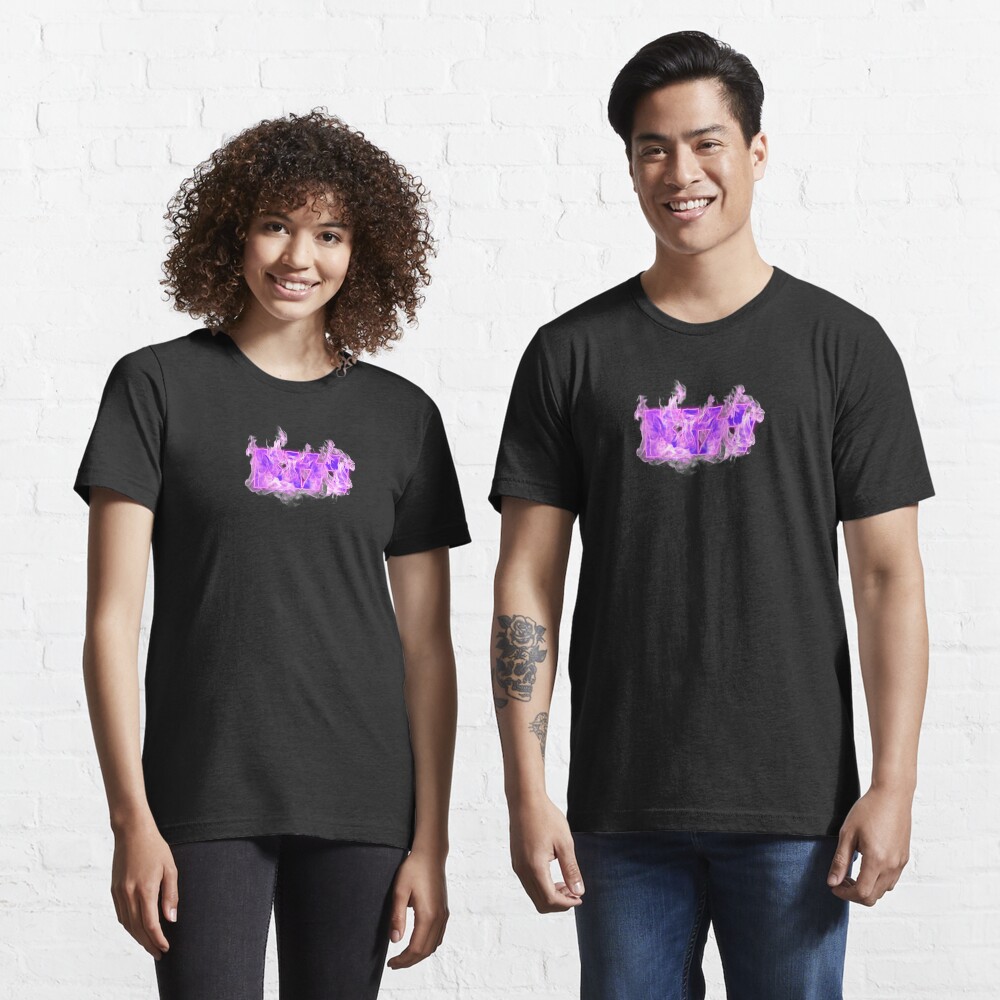 Disover Kiss Band Purple Fire Logo | Essential T-Shirt 