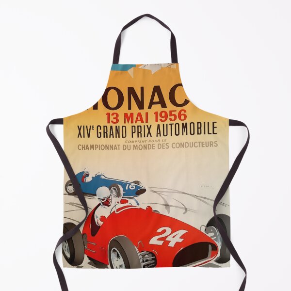 Item preview, Monaco Grand Prix 1956 Poster - Classic Vintage F1 Racing Art designed and sold by Road To Track.