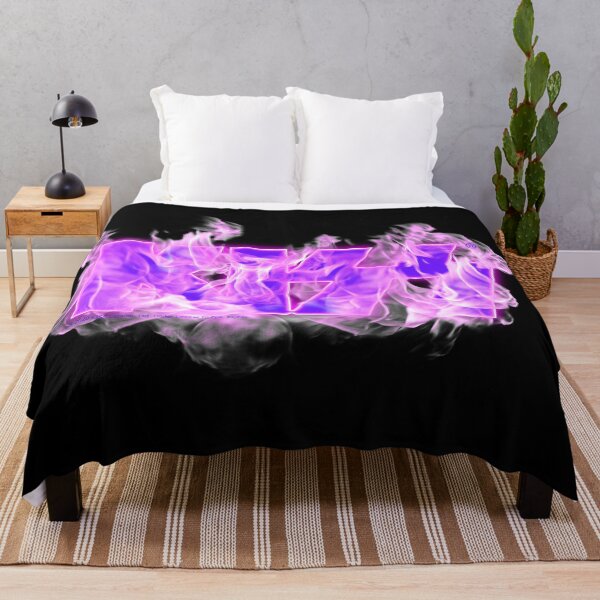 Item preview, Kiss Band Purple Fire Logo designed and sold by designminimal.