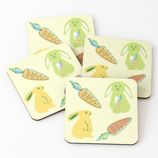 Item preview, Cute Carrot and Bunny Pattern designed and sold by Lolas-Creations.