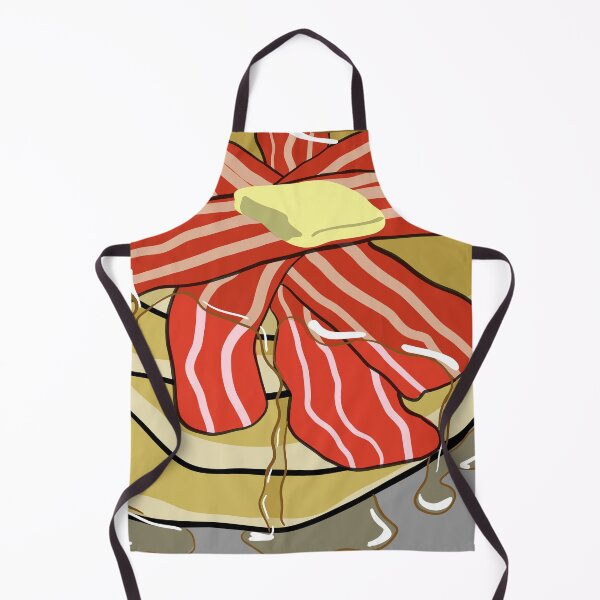 Item preview, Bacon Pancake Stack in cast iron frying pan. designed and sold by borednomad.