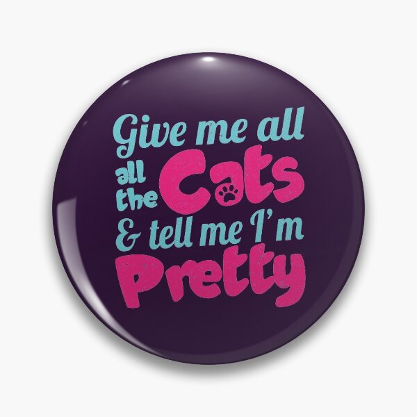 Item preview, Funny Affordable Gifts For Cat Lovers - Crazy Cat Lady Theme Tell Me I'm Pretty designed and sold by Sugar-Magnolia.