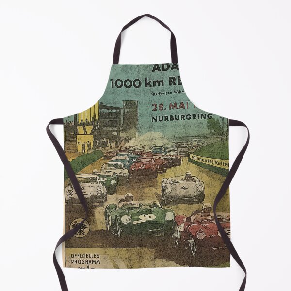 Item preview, 1000 Kilometer Race Germany Poster – Classic Endurance Racing Art designed and sold by Road To Track.