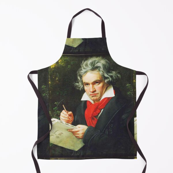 Item preview, Portrait of the great composer Beethoven designed and sold by Vintage Designs +.