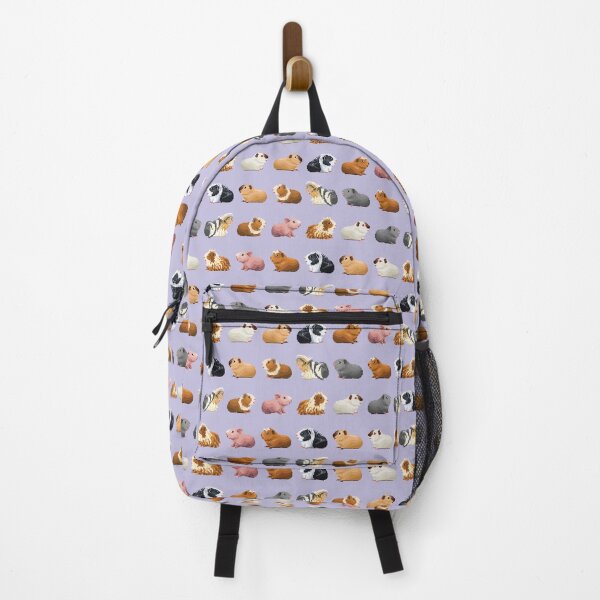 Item preview, Guinea Pig Queue Pattern (purple)  designed and sold by bmartindesigns.